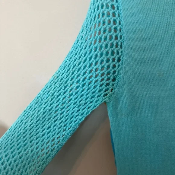 Michael Simon Multicolor Knit Sweater with crochet, sequins and beads. - Picture 6 of 8